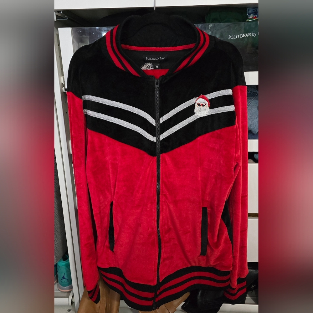 Blizzard Bay Mens Christmas Santa Tracksuit Medium